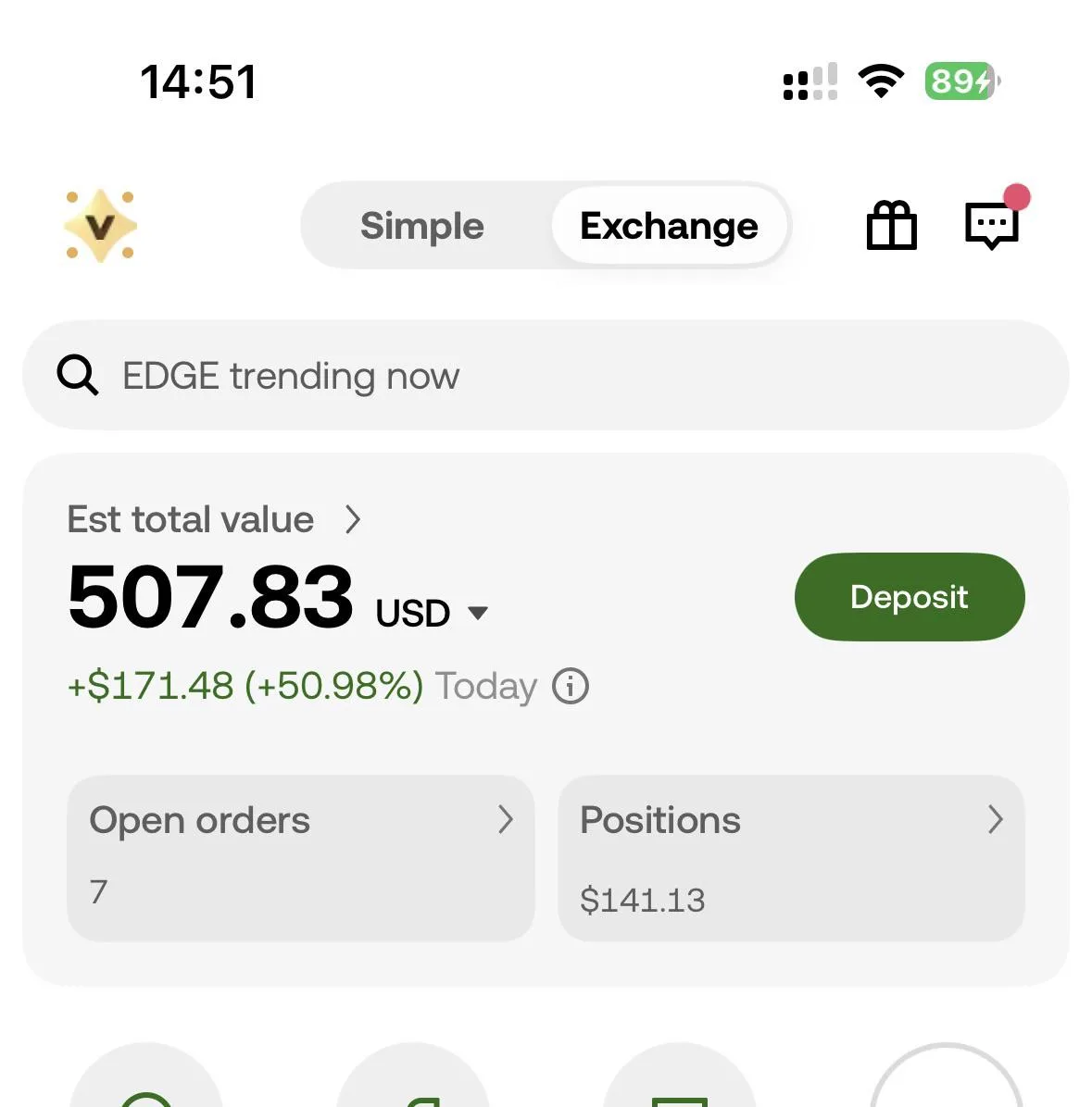 Original Reddit post image showing the reported OKX account value
